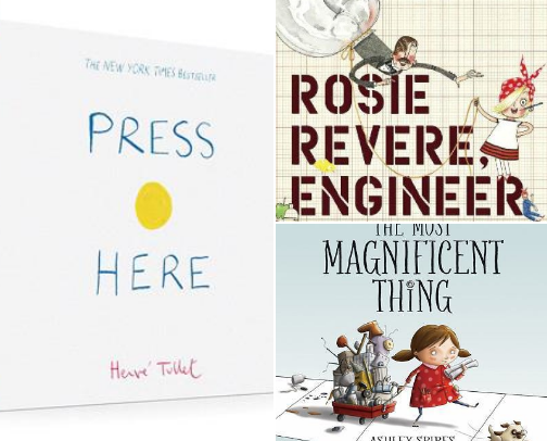 Books to advance your kid's brain cover photo collage