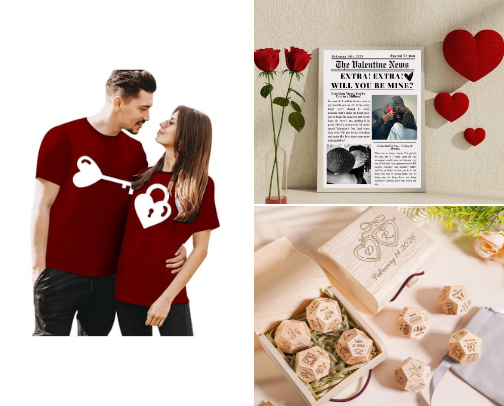 valentines is near cover photo collage