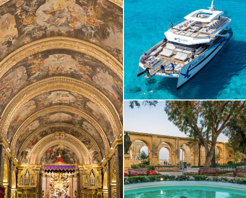 Discover Malta - the Mediterranean Gem cover photo collage