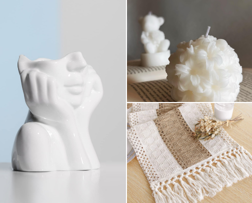 Looking for aesthetic home decorations that won’t break you bank? | Here’s a list of the cutest aesthetic pieces And all Under $20! cover photo collage
