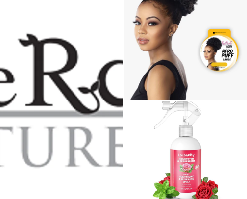 “Crowned in Confidence: My Sister Loc Journey” cover photo collage