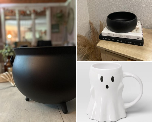 The cutest Halloween party supplies 👻🖤 cover photo collage