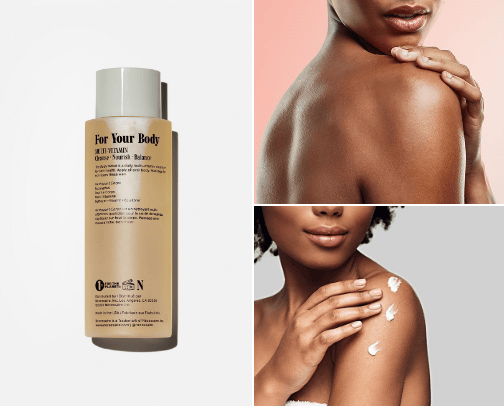 Body skin Sephora cover photo collage