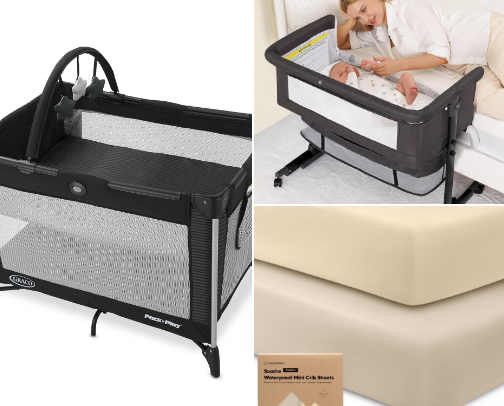 baby needs as a first-time mom! cover photo collage