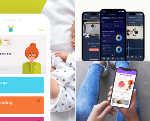 Baby apps and websites that will save your life cover photo collage
