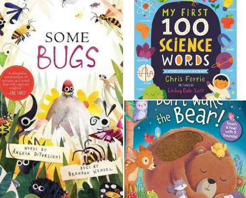 Board Books for Little Nature Lovers cover photo collage