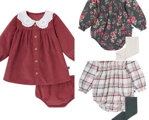 Budget friendly baby/toddler girl clothes cover photo collage