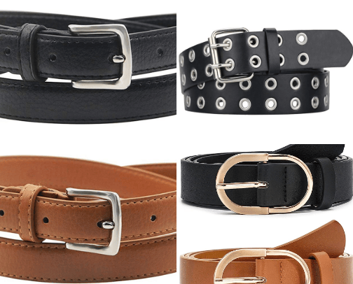 Belts cover photo collage