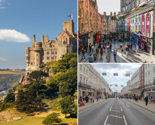 Bucket List Places to (Re)Visit in UK 🇬🇧 cover photo collage