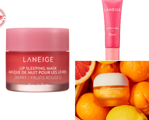 Skincare cover photo collage