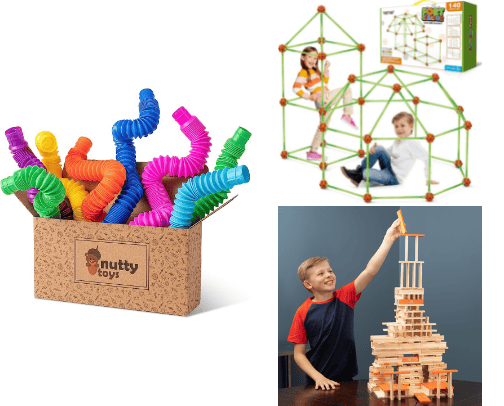 Play Without Limits: Exploring Open-Ended Toys for Kids cover photo collage