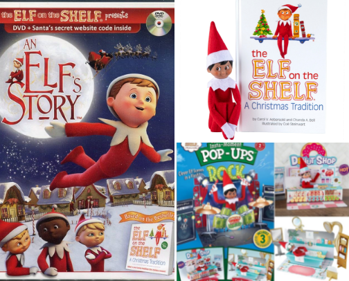 Elf Time cover photo collage