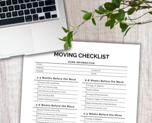 Moving Day Mastered cover photo collage