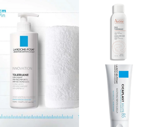 🧬Sensitive & Reactive Skin — “Calm & Minimal” cover photo collage