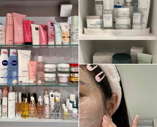 Your Daily Skin Routine Must-Haves cover photo collage