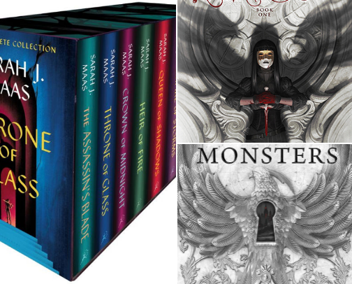 Fantasy book recs cover photo collage