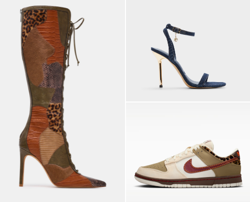 The It-Girl Shoe Edit 🐆 cover photo collage