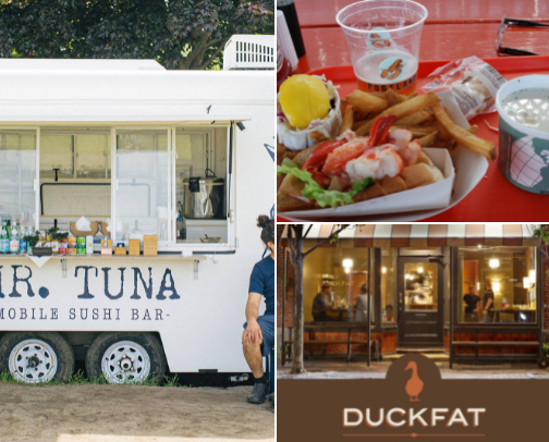 Portland Maine: 24 Hours of Eats! cover photo collage