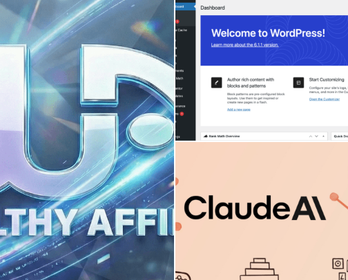 My Affiliate Marketing Toolkit for Building a Side Hustle cover photo collage