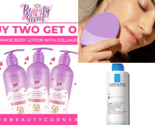 My favorite beauty recs cover photo collage