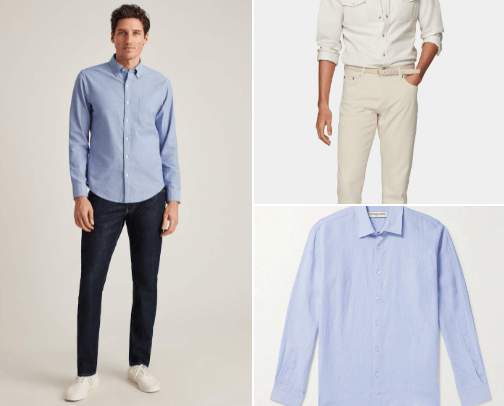 Dress Shirts cover photo collage