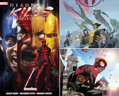 My Comic Book Collection cover photo collage