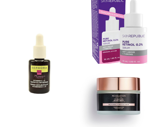 Glow-Up Products for Women Over 40 (That Actually Work) cover photo collage