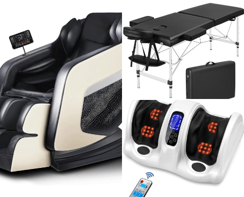 These massage chairs have no competition. cover photo collage