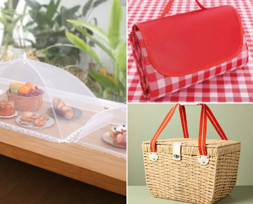 Let's go on a PICNIC cover photo collage