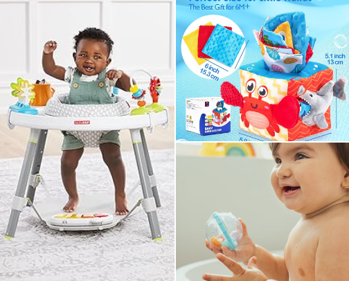 My Baby’s Favorite Toys (Mom Approved) cover photo collage