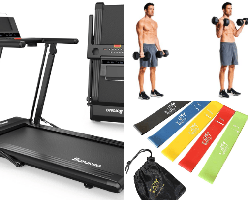 Fitness cover photo collage