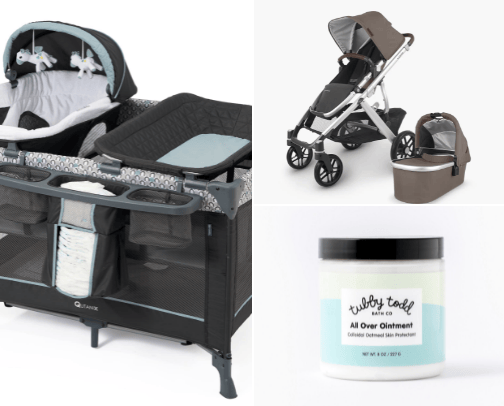 Baby Essentials from a First time mom/Single mom by choice cover photo collage