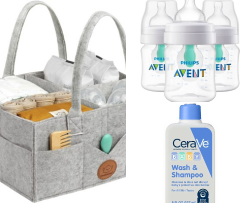 Top items after 3 months of motherhood! cover photo collage