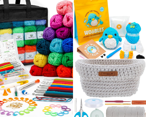 Crochet & DIY cover photo collage