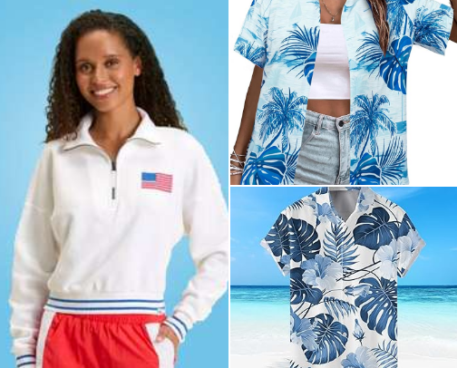 4th of July cover photo collage