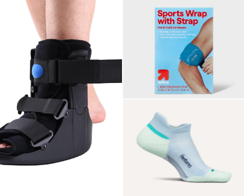 Make your foot stress fracture manageable with these accessories cover photo collage