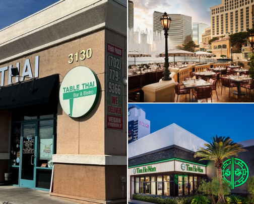 LAS VEGAS RESTAURANTS cover photo collage