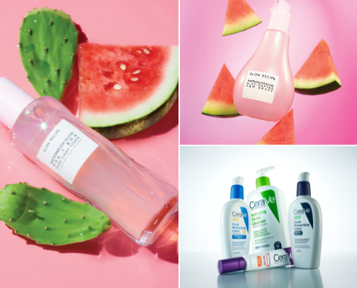 skincare must haves that are affordable - i use them on a daily basis!! cover photo collage