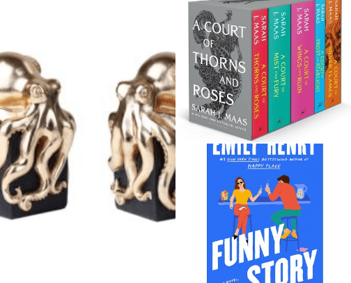 Bookish things 📚🤓🫶🏻 cover photo collage