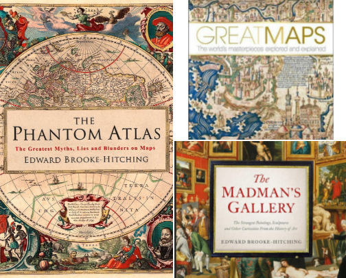 Free PDF - The Phantom Atlas: The Greatest Myths, Lies and Blunders on Maps readers cover photo collage
