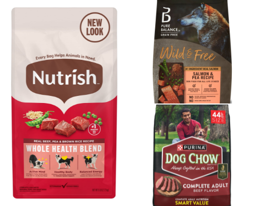 Walmart pet food for DOGS is quality, the items are healthy and brand new cover photo collage