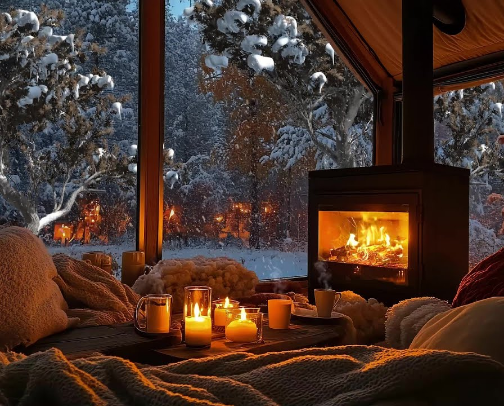 Beat the Winter Blues ❄️ cover photo collage