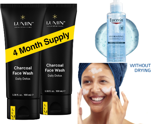All products for facial cleansing and for dehydrated skin✨️😁🤩 cover photo collage