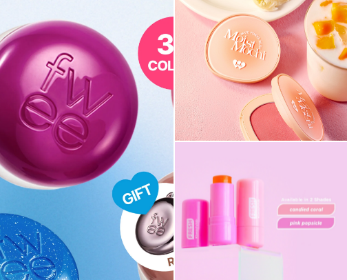 KOREAN MAKEUP MUST HAVES —Available in the PH ! 🍡 cover photo collage