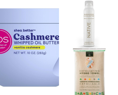 Body care cover photo collage