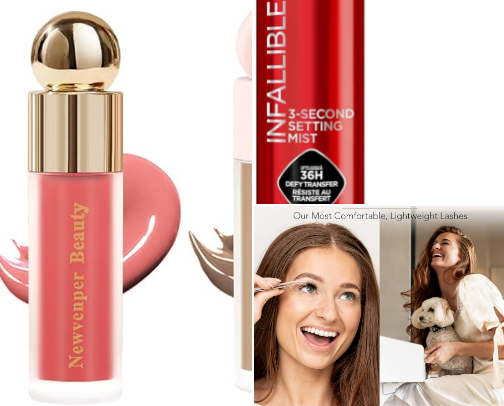My top 10 beauty products! cover photo collage