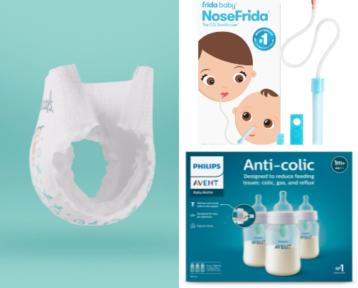 Newborn Must Haves cover photo collage