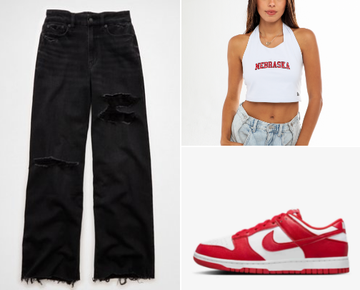 It’s Game Day | Husker Game Outfit Inspo cover photo collage