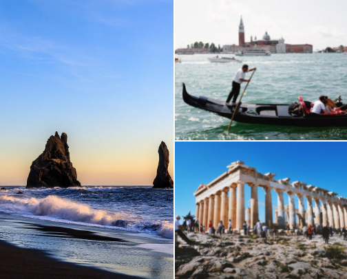 traveling ✈️ cover photo collage