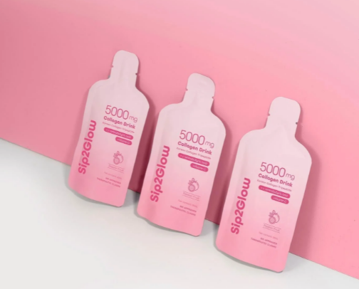 Collagen Drink cover photo collage